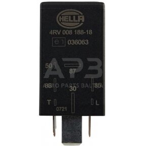 Traktoriaus pašildymo relė Hella 12V, 7 kontaktų 4RV008188181