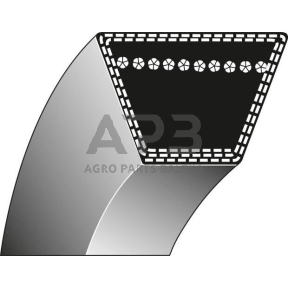 Trapecinis diržas SPZ 9,7x787mm Li, 9,7x825mm La