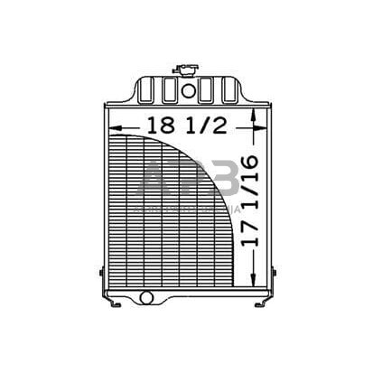 Traktoriaus radiatorius Vapormatic VPE3092