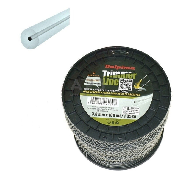 Trimerio valas DUAL-CUT 168 metrų 3.00 mm