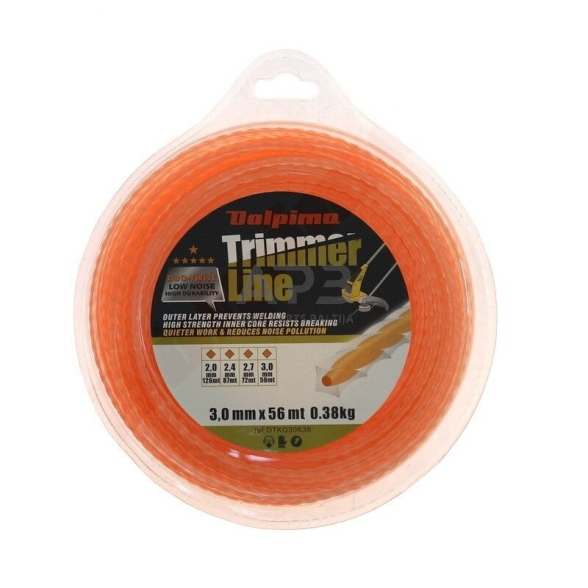 Trimerio valas DUO-TWIST 56 metrų 3.00 mm 1