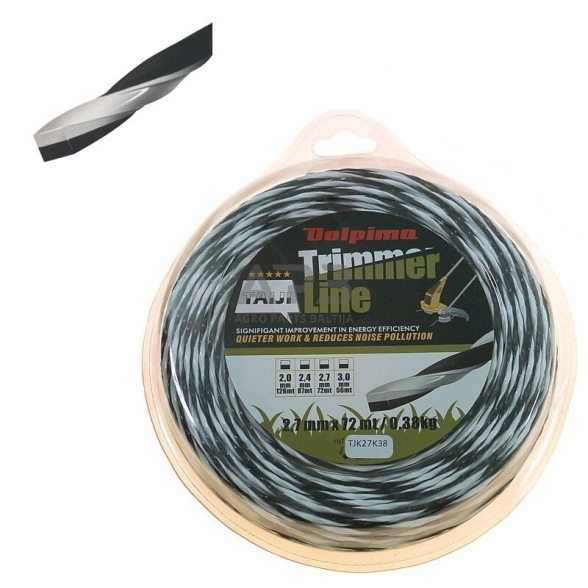 Trimerio valas TAIJI 72 metrų 2.70 mm