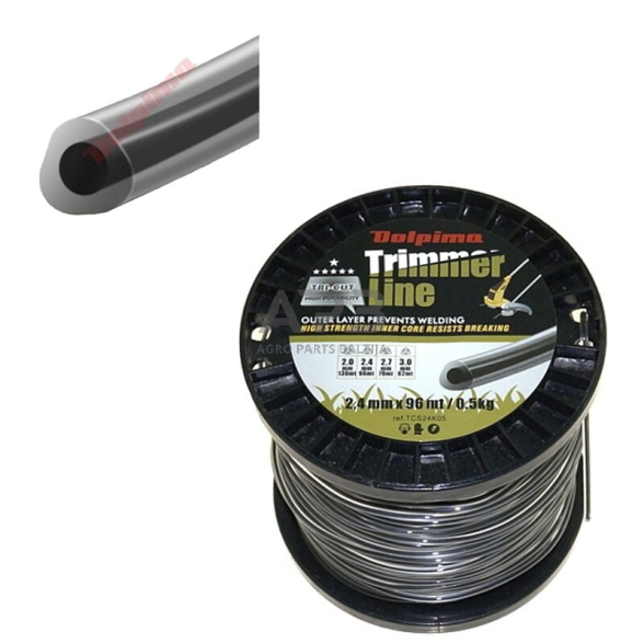 Trimerio valas TRI-CUT 96 metrų 2.40 mm