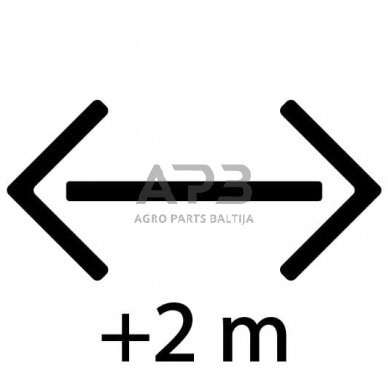 Tuščiaviduris strypas 55 x 45 ST52-H10 CB555H10 2