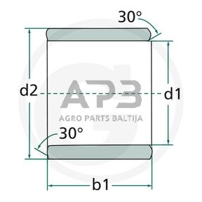 Universalus slydimo guolis GSM-2022-30