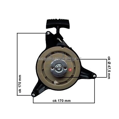 Užvedimo starteris Cub Cadet 751-10299, 751-12683, 751-10299A, 751-10299, 751-10319, 751-11720 2