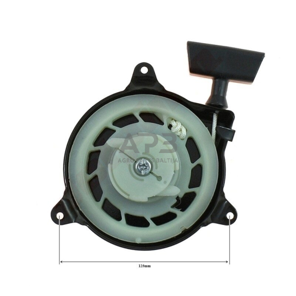 Užvedimo starteris Briggs & Stratton Classic 3,5 HP, Classic 3,5 PS, Classic 35, Classic XC 35, Quattro 40, Sprint 38, Sprint 40, Sprint 40 Fixspeed, Sprint 375, Sprint XP 40 HVS, 499706, 690101 1