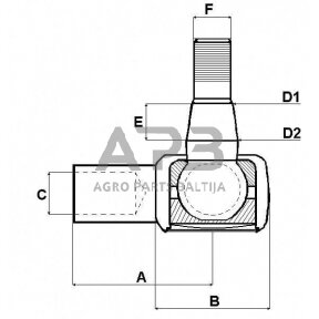 Vairo traukė L110mm SHP936KR