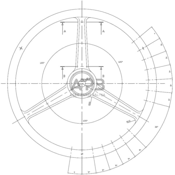 Vairas 352mm D360 Cobo 0032020940 1