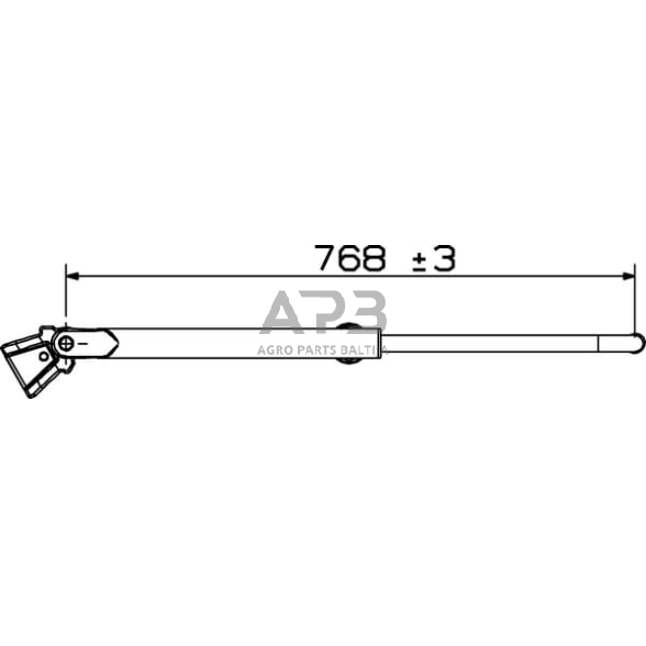 Veidrodėlio laikiklis Rh Britax 7260002A 1