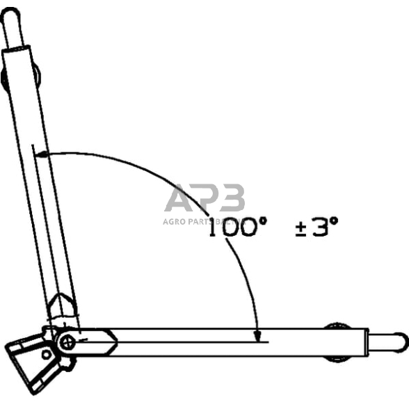 Veidrodėlio laikiklis Rh Britax 7260002A 2