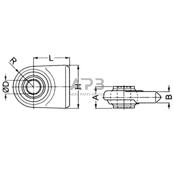 Virinamas traukės antgalis 22,60 mm – 28,80 mm LA222281KR 1