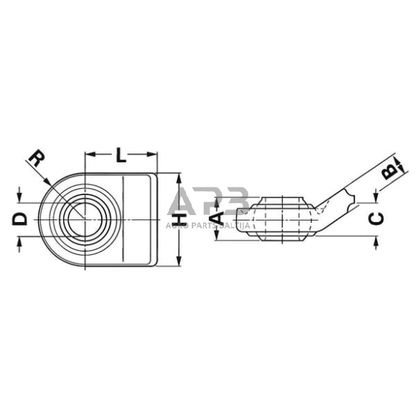 Virinamas traukės antgalis 45,00 mm 309303 2