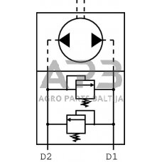 Vožtuvas 10 A 08 OMS A 1/2" , VADDF10001