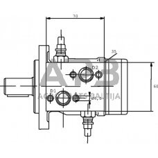 Vožtuvas - OMP/OMR 1/2 BSP, FPMD40DF001