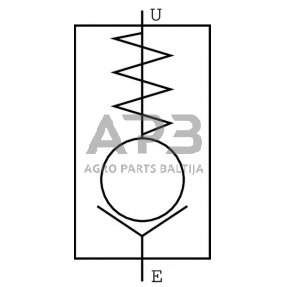 Vožtuvas 06 (0.5 bar), LCV05001 2