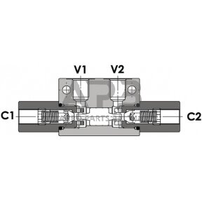 Vožtuvas 1/4" , KOHU03001S