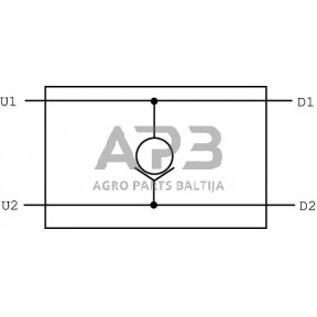 Vožtuvas OMP-OMR FPAC DF D2 1/2 , FPACDFD212