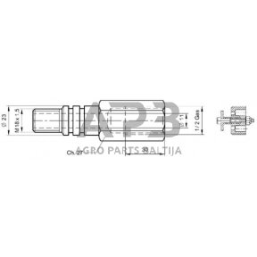 Vožtuvas TC65 L D50 TC9865