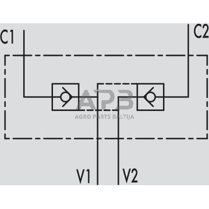 Vožtuvas VBPDE A, G3/8", C056V0180 1