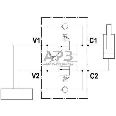 Vožtuvas FPO50DX38L20 5