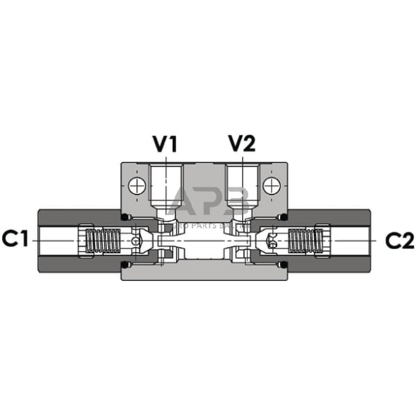 Vožtuvas 10 bar, KOHU05002 1