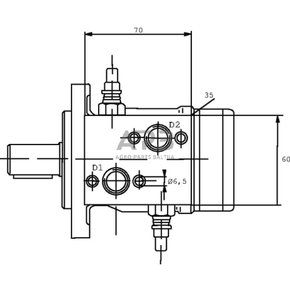 Vožtuvas A-08-OMP-C-1/2" BSP, VAIF05001 2