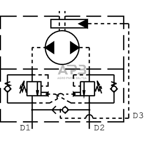 Vožtuvas A-08-OMR- 1/2BSP, VODLSCAF05001 1