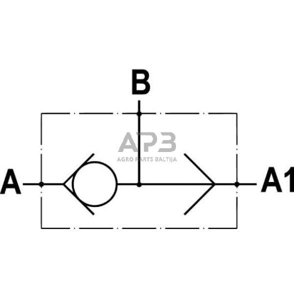 Vožtuvas S-04 1/4" BSP, VT03001 2