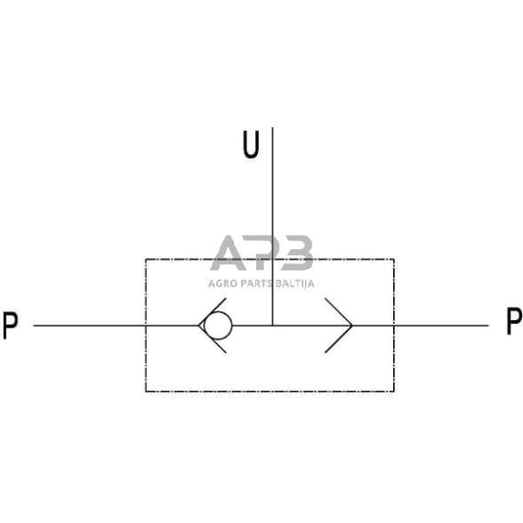 Vožtuvas VU2P, G1/2", C056V0670 1